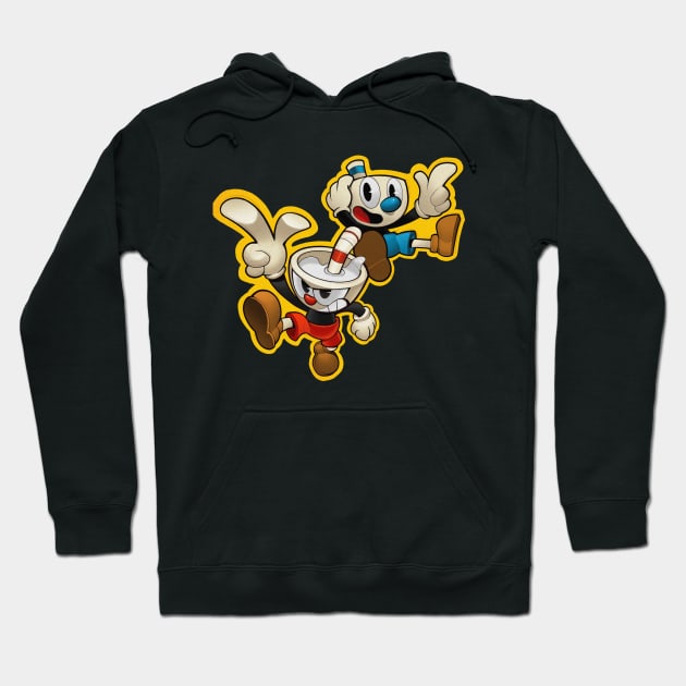 CUPHEAD Hoodie by qatrow-designes